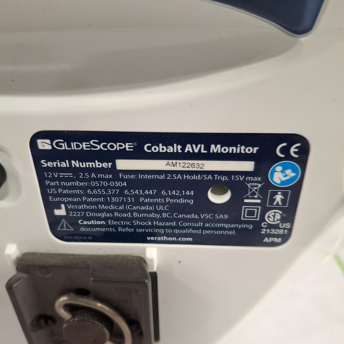 Verathon Medical, Inc Glidescope Cobalt AVL Video Laryngoscope