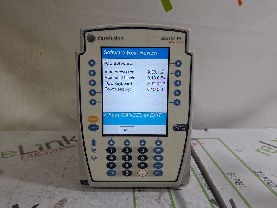 CareFusion Alaris 8015 Large Screen POC Infusion Pump