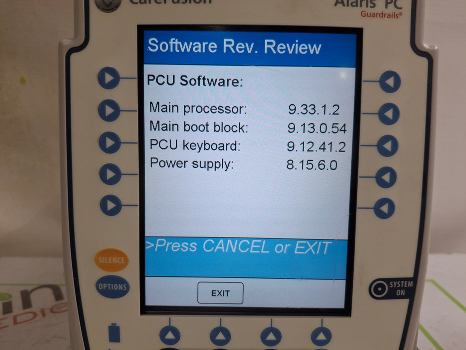 CareFusion Alaris 8015 Large Screen POC Infusion Pump