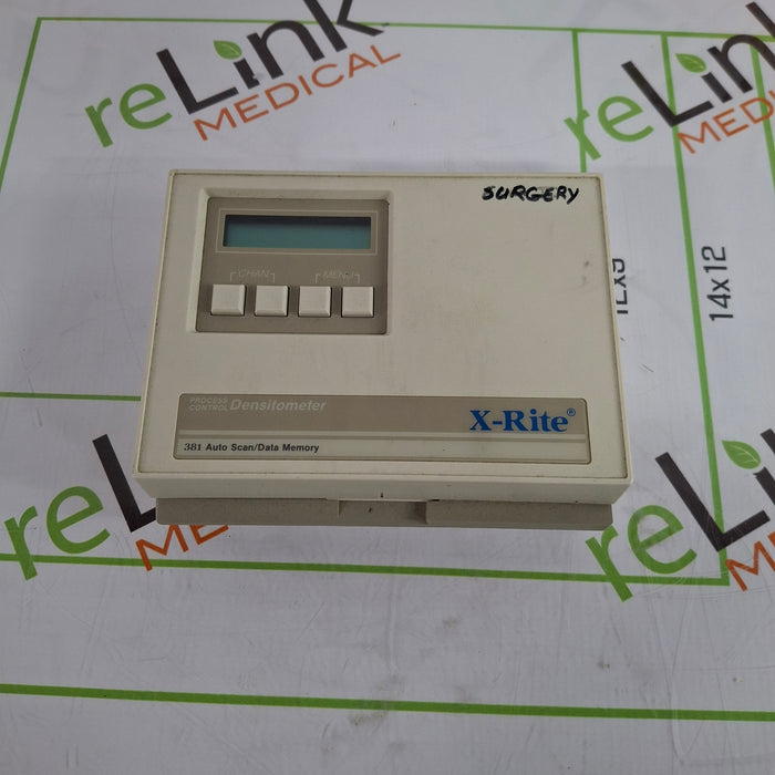 X-Rite 381 Densitometer