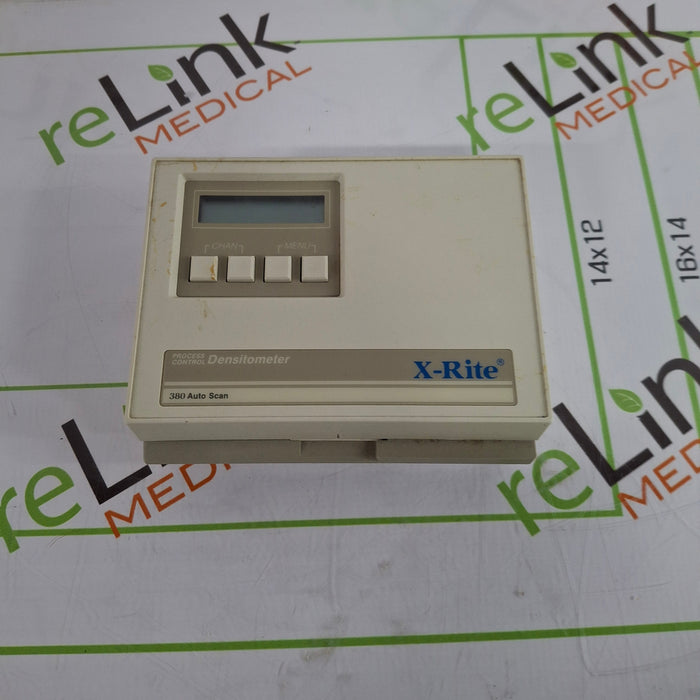 X-Rite 380 Auto Scan Process Control Densitometer