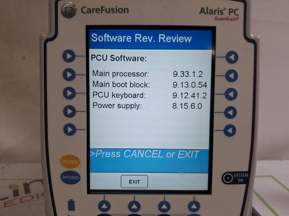 CareFusion Alaris 8015 Large Screen POC Infusion Pump