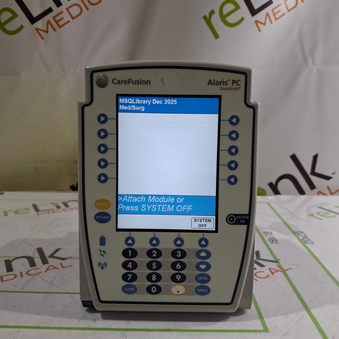 CareFusion Alaris 8015 Large Screen POC Infusion Pump