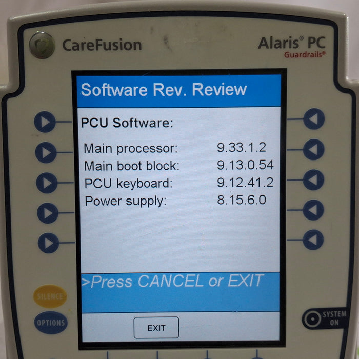 CareFusion Alaris 8015 Large Screen POC Infusion Pump