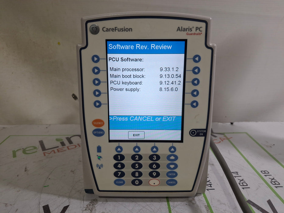 CareFusion Alaris 8015 Large Screen POC Infusion Pump