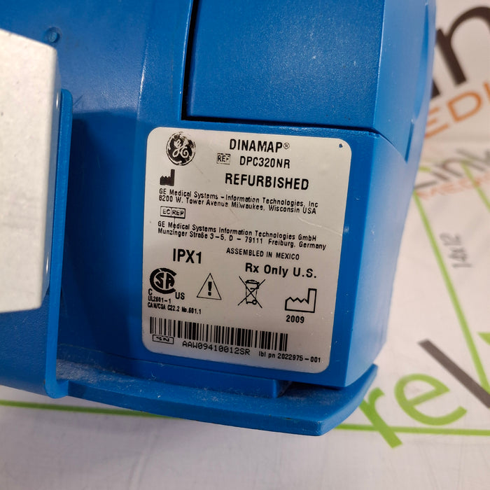 GE Healthcare Dinamap ProCare 320 Vital Signs Monitor