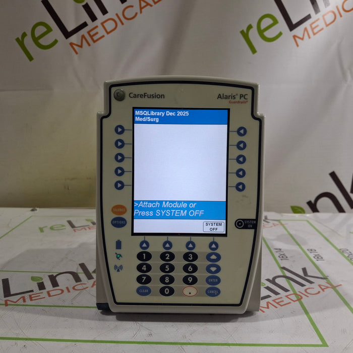 CareFusion Alaris 8015 Large Screen POC Infusion Pump