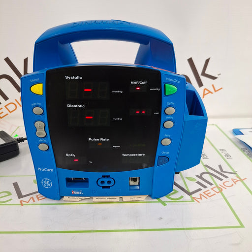 GE Healthcare GE Healthcare Dinamap ProCare Vital Signs Monitor Patient Monitors reLink Online