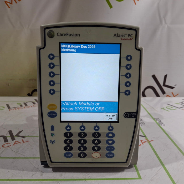 CareFusion Alaris 8015 Large Screen POC Infusion Pump