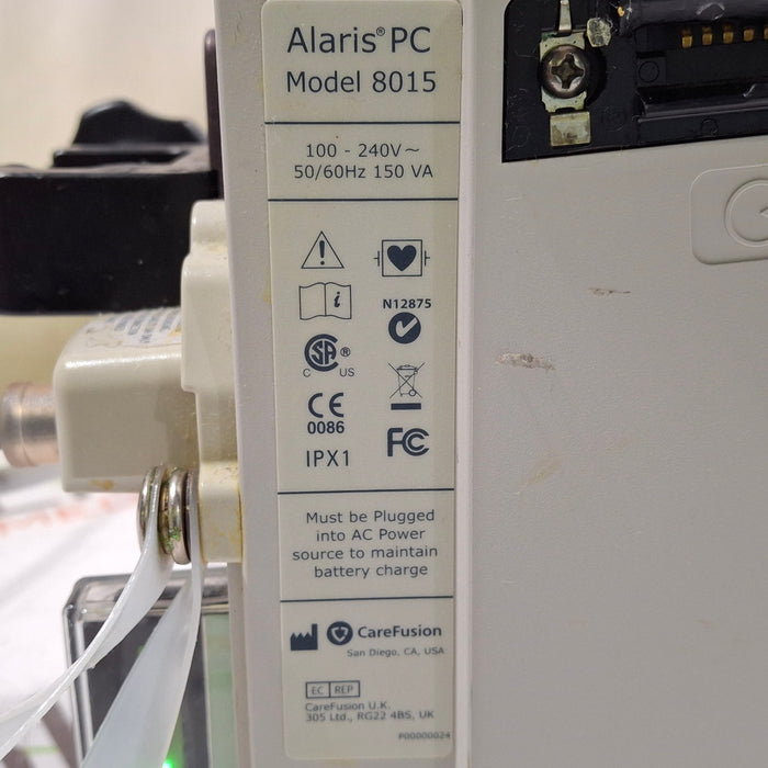 CareFusion Alaris 8015 Large Screen POC Infusion Pump