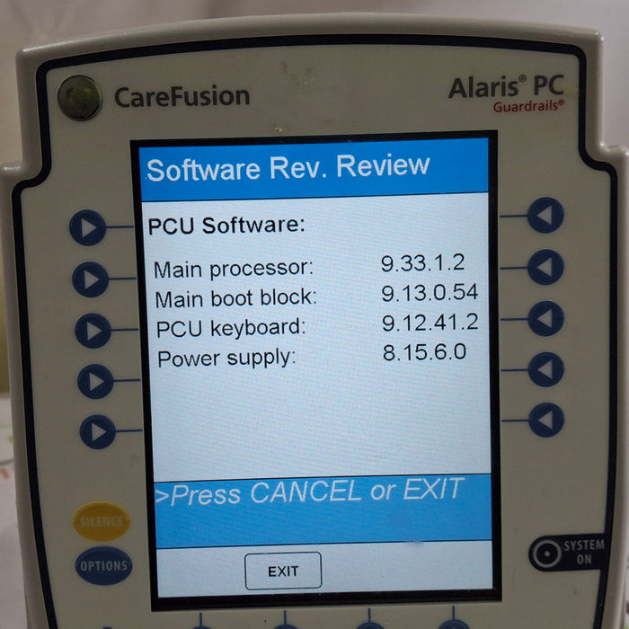 CareFusion Alaris 8015 Large Screen POC Infusion Pump