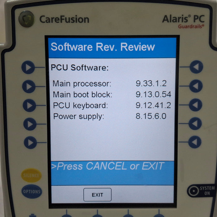 CareFusion Alaris 8015 Large Screen POC Infusion Pump
