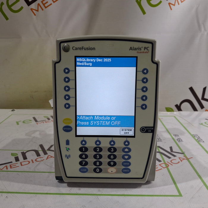CareFusion Alaris 8015 Large Screen POC Infusion Pump