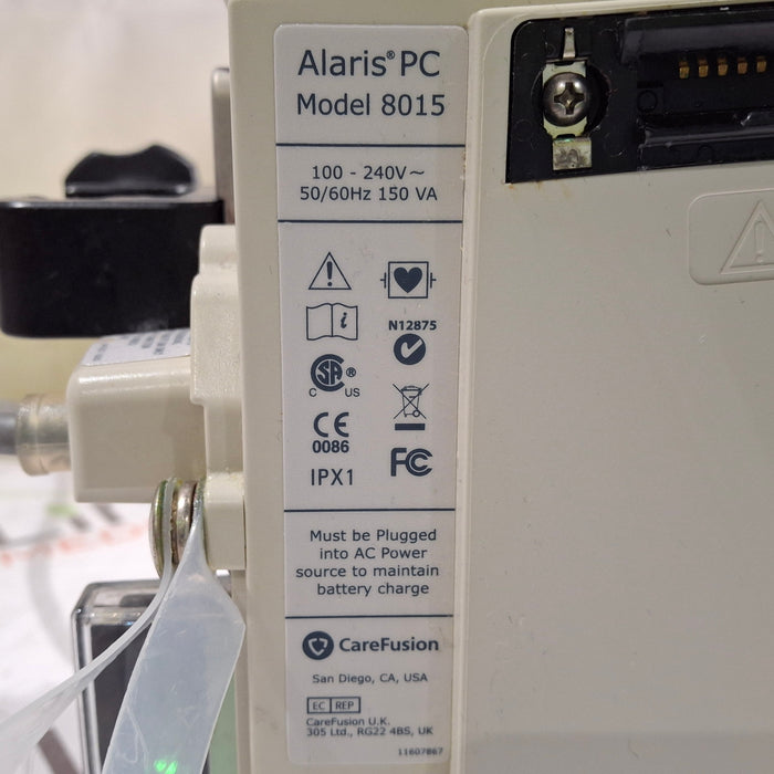CareFusion Alaris 8015 Large Screen POC Infusion Pump