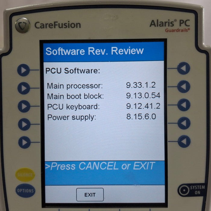 CareFusion Alaris 8015 Large Screen POC Infusion Pump