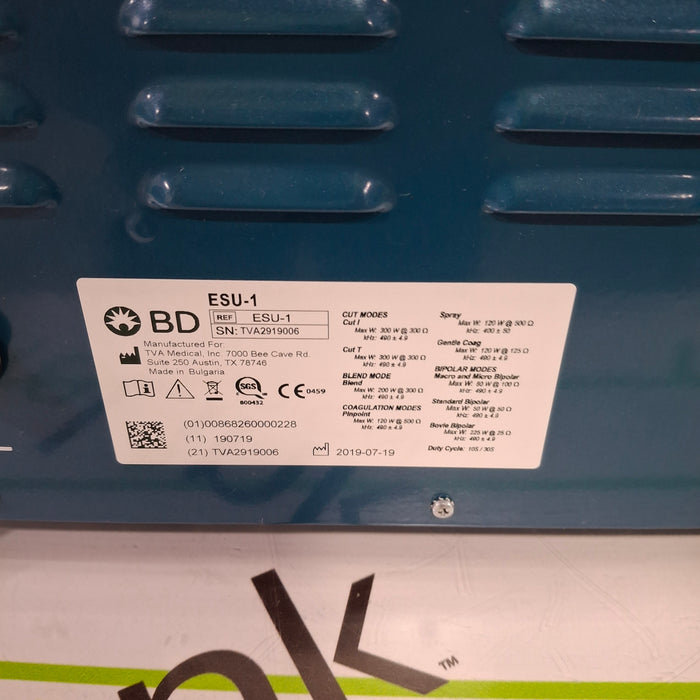 Becton Dickinson ESU-1 Electrosurgical Unit