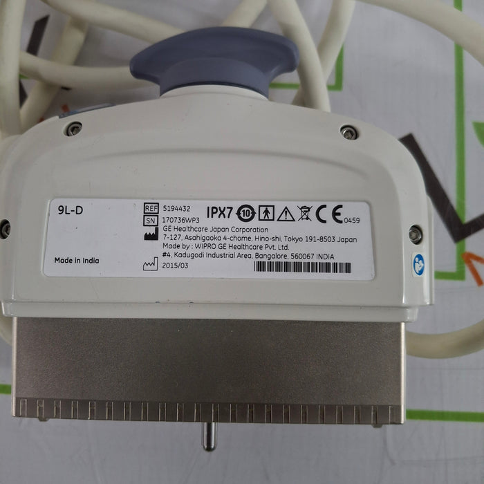 GE Healthcare 9L-D Linear Array Transducer