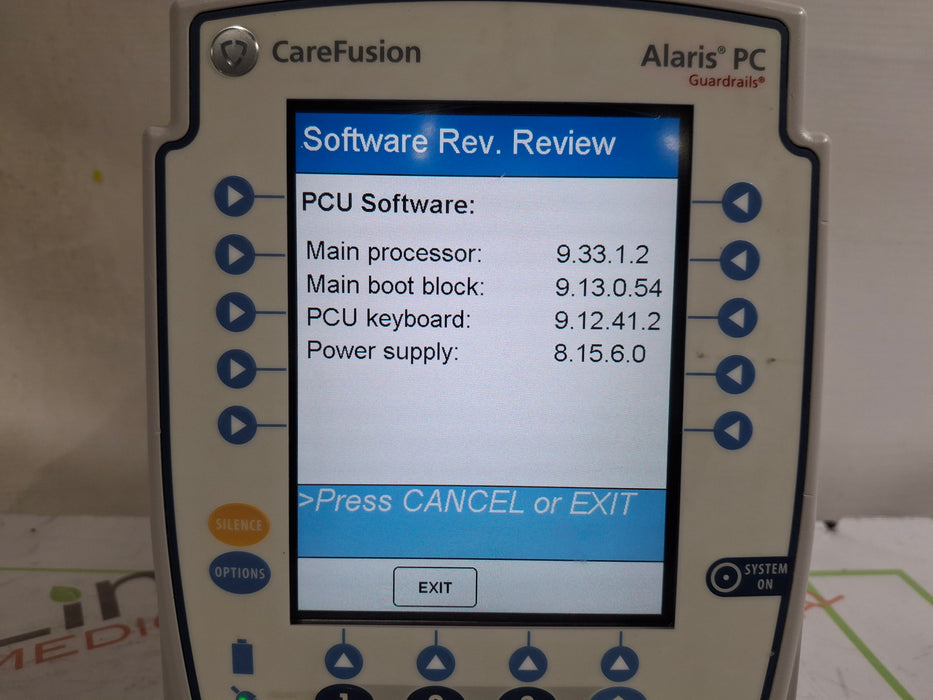 CareFusion Alaris 8015 Large Screen POC Infusion Pump