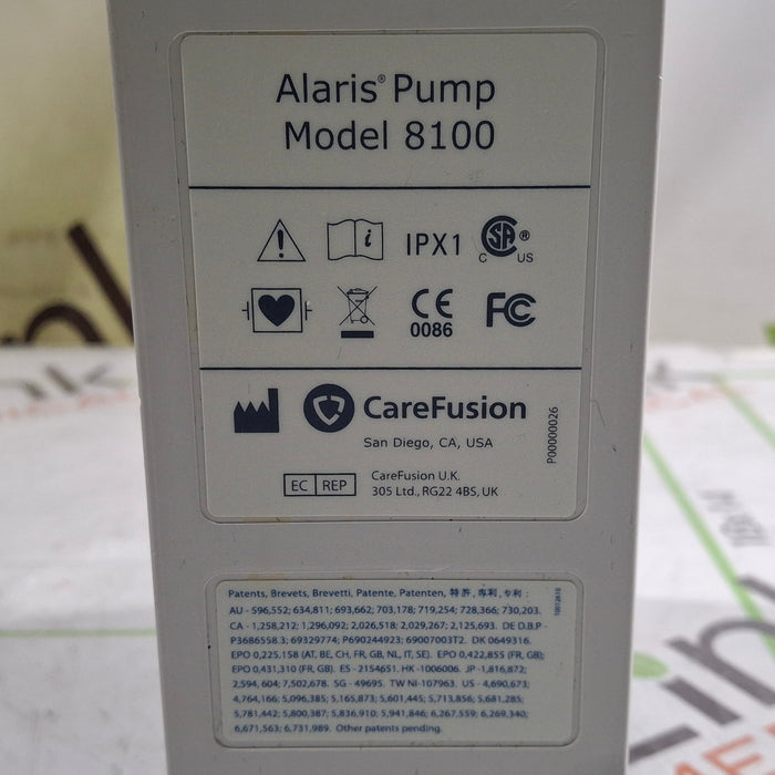 CareFusion Alaris 8100 LVP Infusion Pump Module