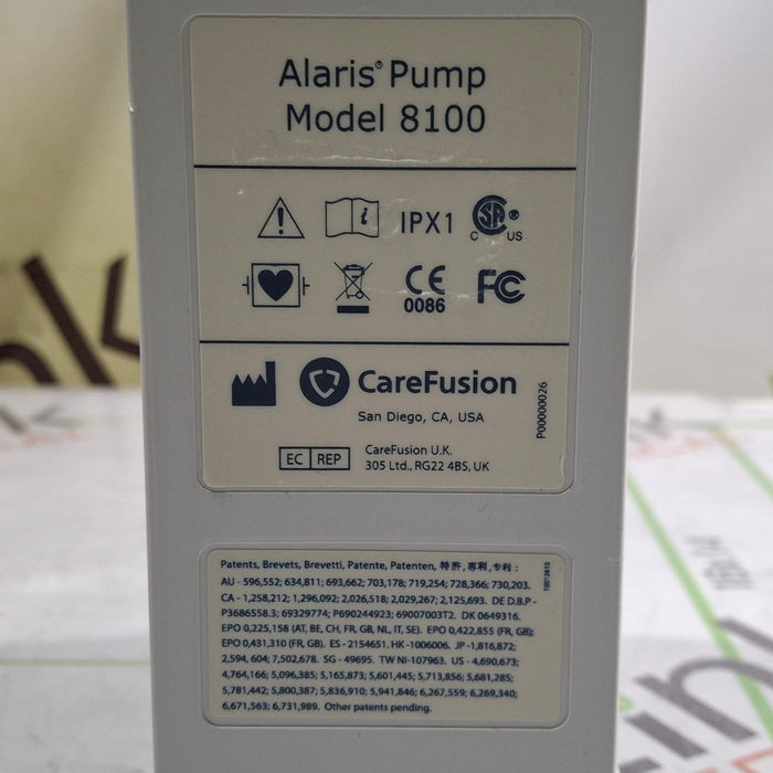 CareFusion Alaris 8100 LVP Infusion Pump Module