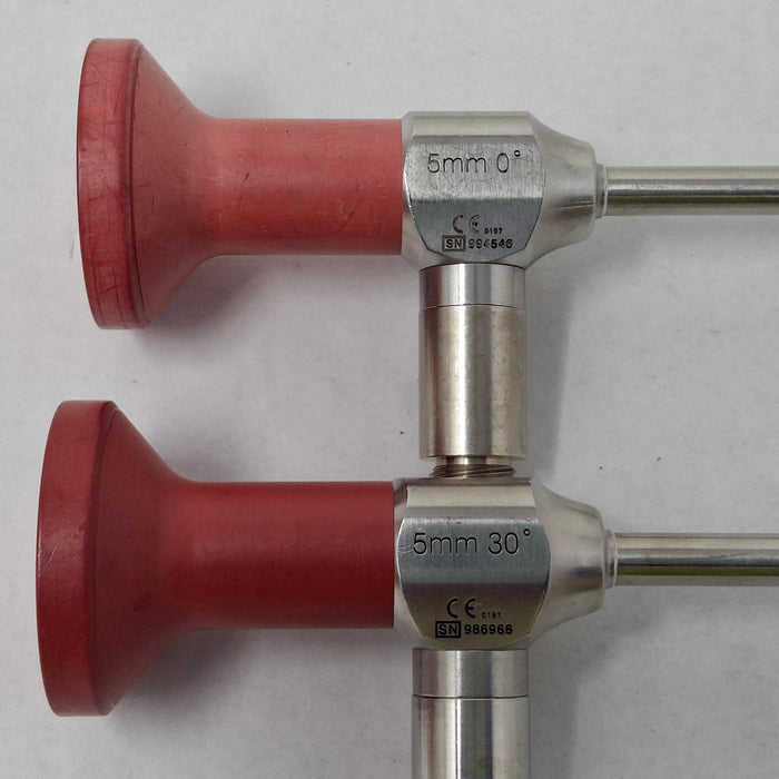 Stryker 502-540-010 0° & 502-540-030 30° Autoclavable Laparoscopes, 5mm