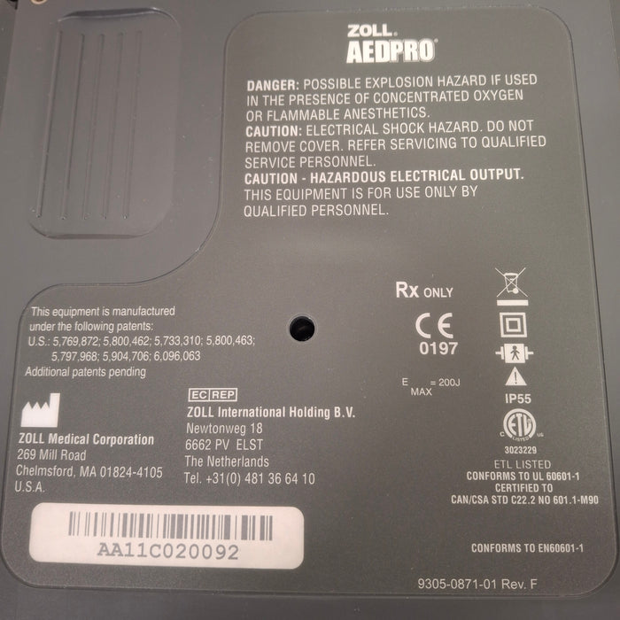 Zoll Zoll AED Pro Defibrillators reLink Online