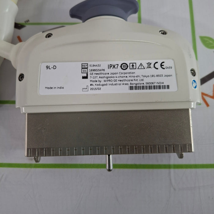 GE Healthcare 9L-D Linear Array Transducer