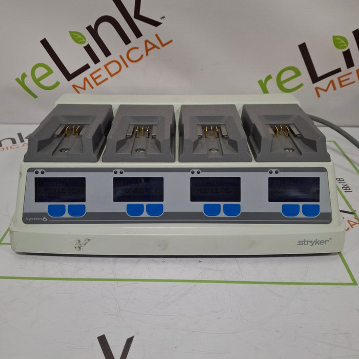Stryker Stryker System 6 6110-120 Battery Charger Surgical Power Instruments reLink Online