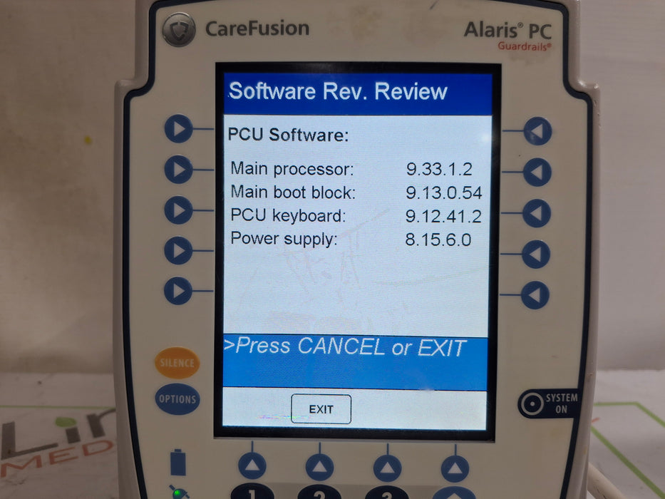 CareFusion Alaris 8015 Large Screen POC Infusion Pump