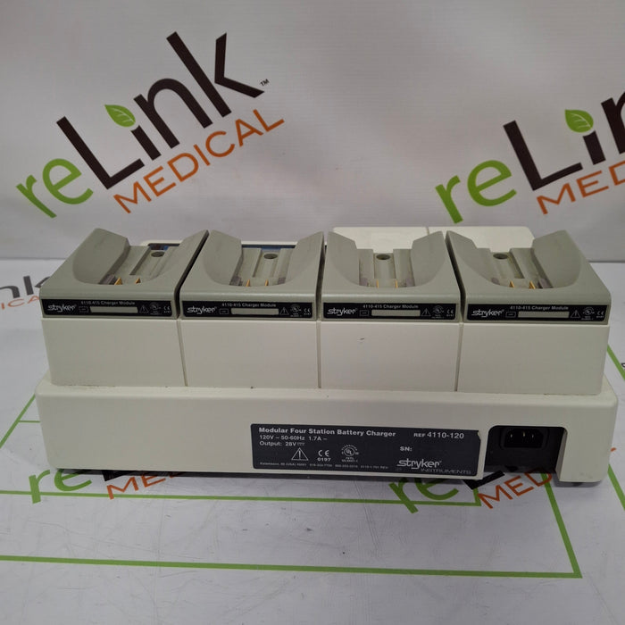 Stryker 4110-120 Four Station Battery Charger