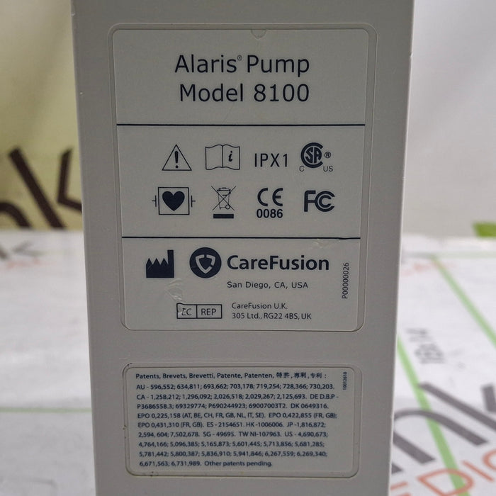 CareFusion Alaris 8100 LVP Infusion Pump Module