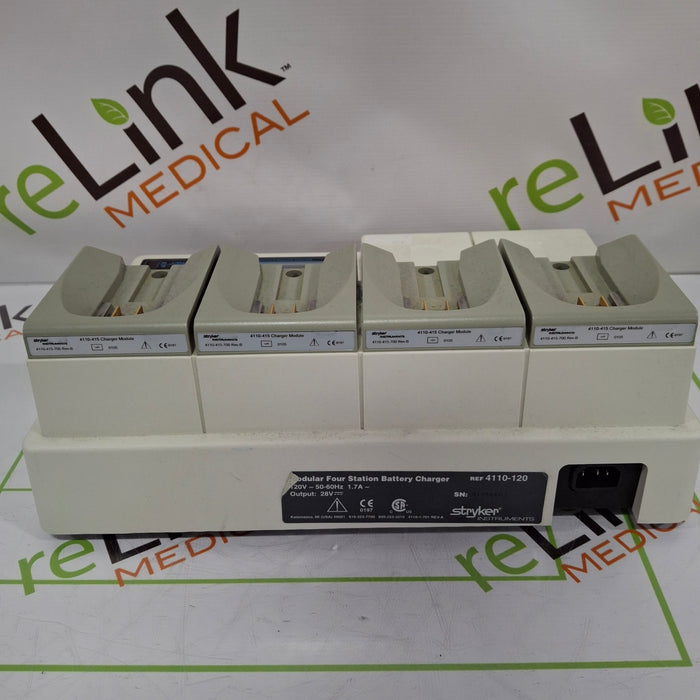 Stryker 4110-120 Four Station Battery Charger