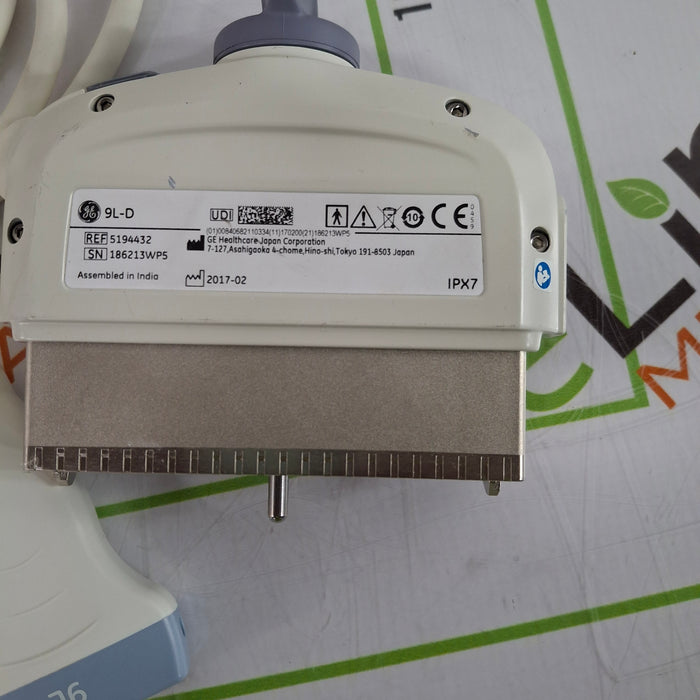 GE Healthcare 9L-D Linear Array Transducer