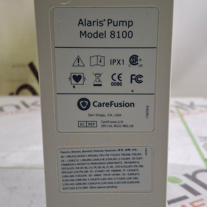 CareFusion Alaris 8100 LVP Infusion Pump Module