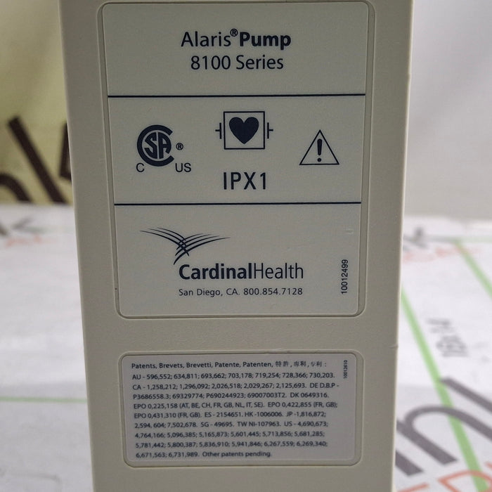 CareFusion Alaris 8100 LVP Infusion Pump Module