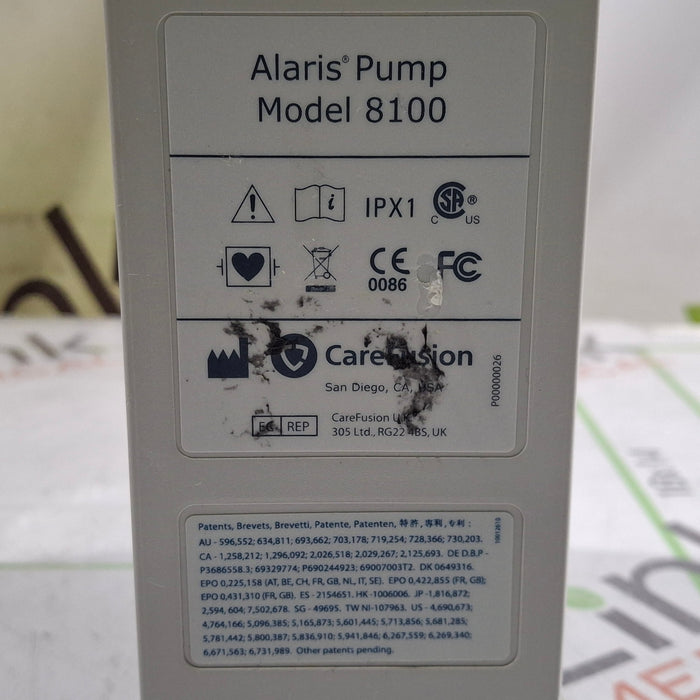 CareFusion Alaris 8100 LVP Infusion Pump Module