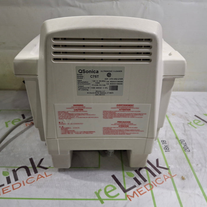 Qsonica C75T Ultrasonic cleaner