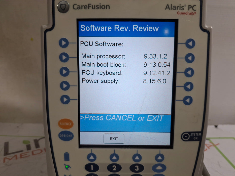 CareFusion Alaris 8015 Large Screen POC Infusion Pump