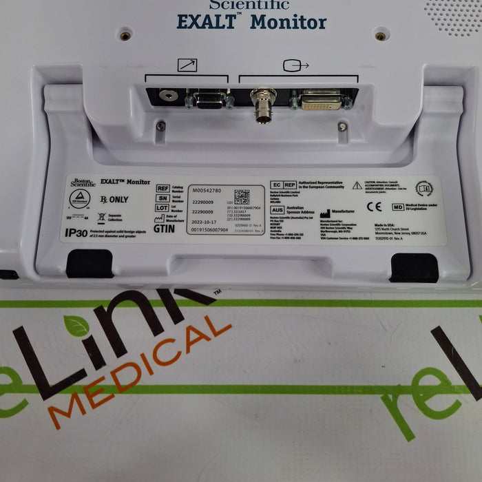 Boston Scientific Exalt Model B Bronchoscope Monitor