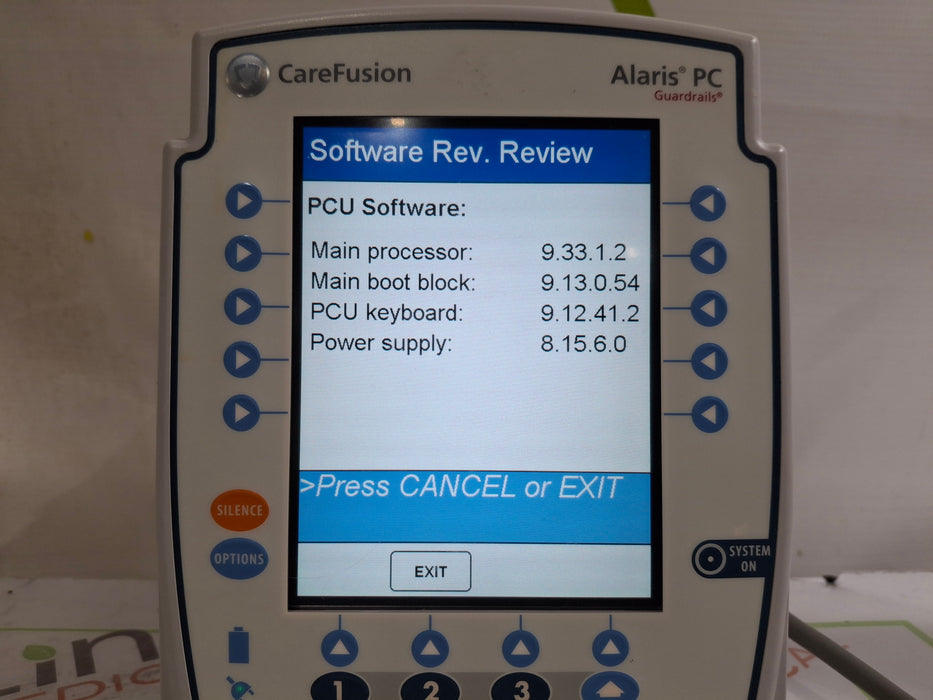 CareFusion Alaris 8015 Large Screen POC Infusion Pump
