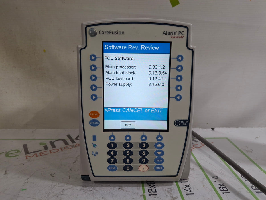 CareFusion Alaris 8015 Large Screen POC Infusion Pump