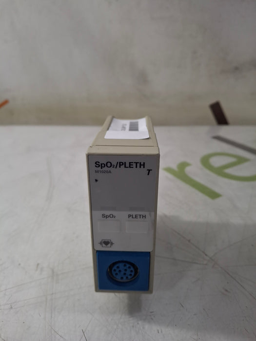 Hewlett Packard M1020A SpO2/PLETH Single Parameter Module