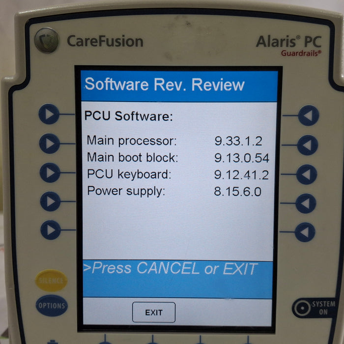 CareFusion Alaris 8015 Large Screen POC Infusion Pump