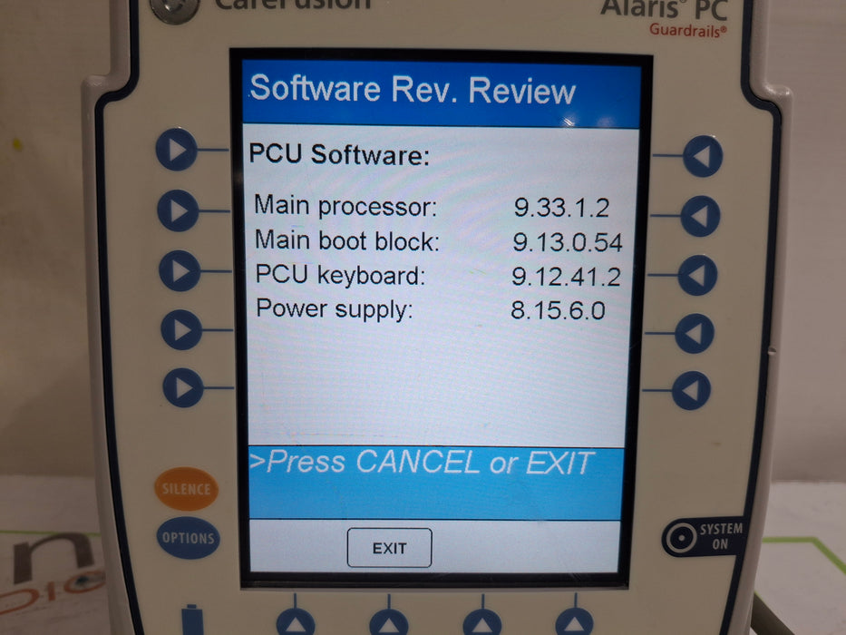 CareFusion Alaris 8015 Large Screen POC Infusion Pump
