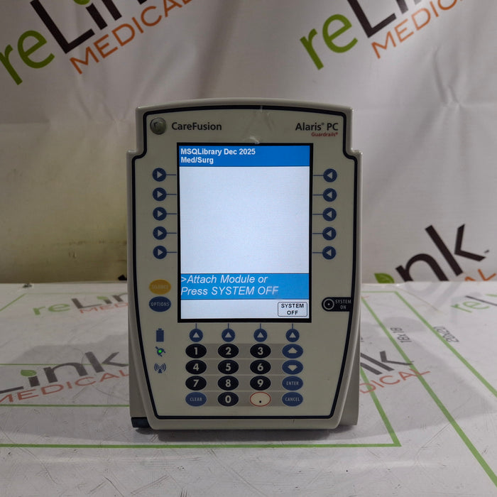 CareFusion Alaris 8015 Large Screen POC Infusion Pump