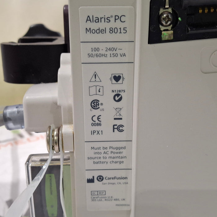 CareFusion Alaris 8015 Large Screen POC Infusion Pump