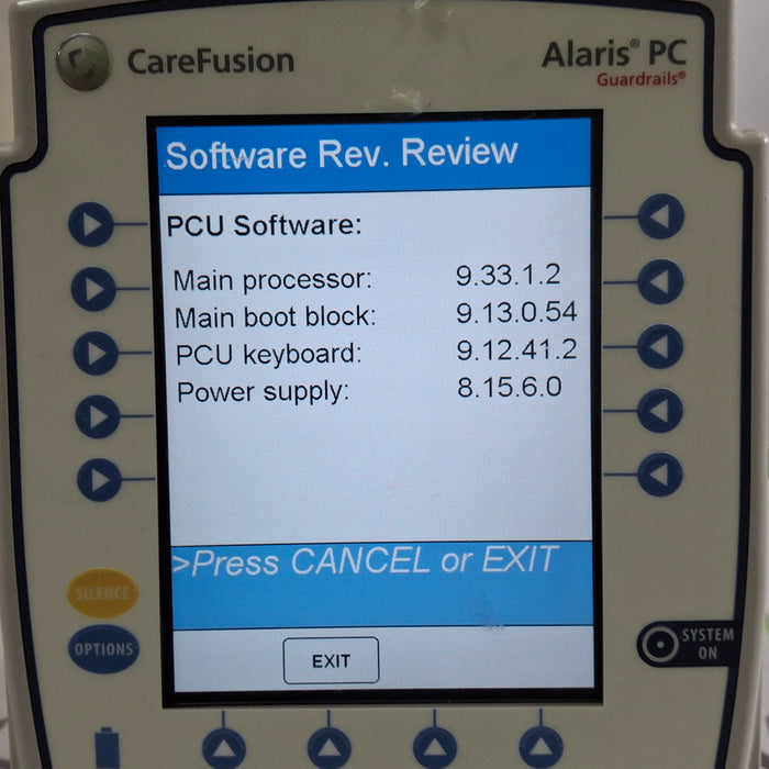 CareFusion Alaris 8015 Large Screen POC Infusion Pump