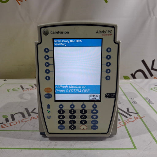 CareFusion CareFusion Alaris 8015 Large Screen POC Infusion Pump Infusion Pump reLink Online