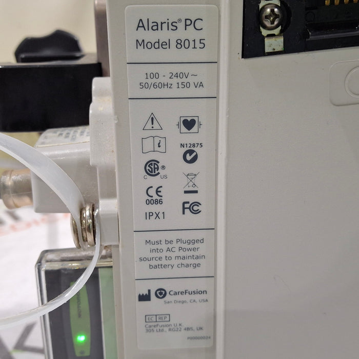 CareFusion CareFusion Alaris 8015 Large Screen POC Infusion Pump Infusion Pump reLink Online