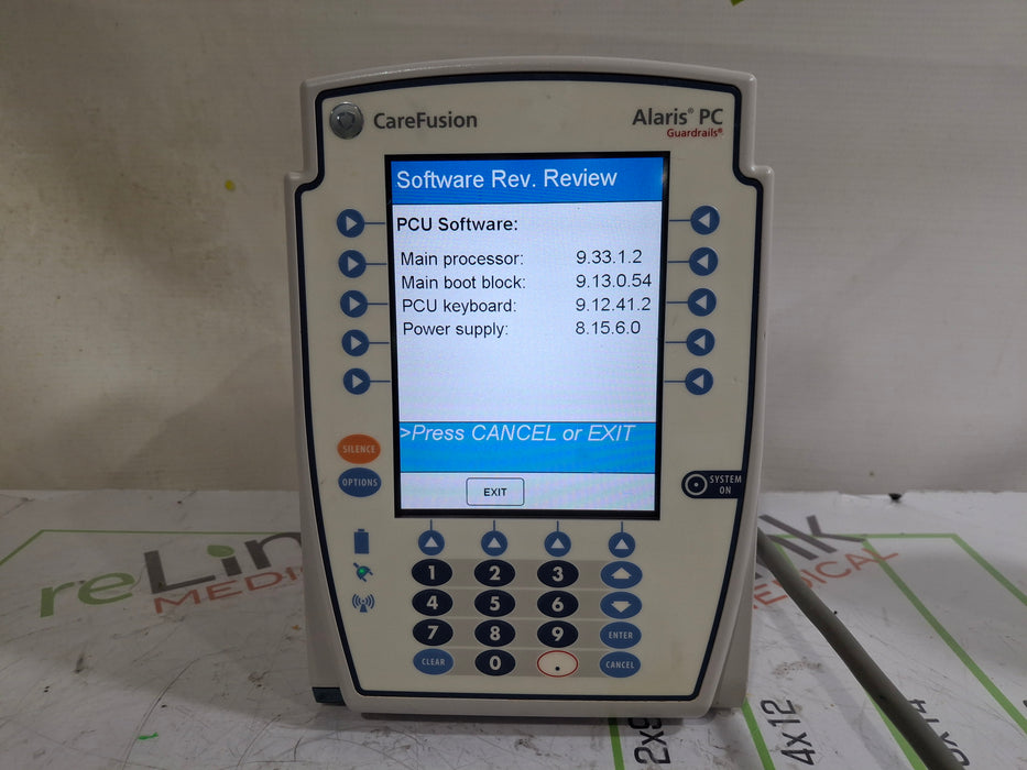 CareFusion Alaris 8015 Large Screen POC Infusion Pump